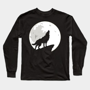 Howling at the Moon Long Sleeve T-Shirt